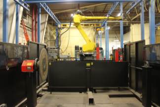 Lincoln-Fanuc 6 Axis Robotic Welding Cell 1